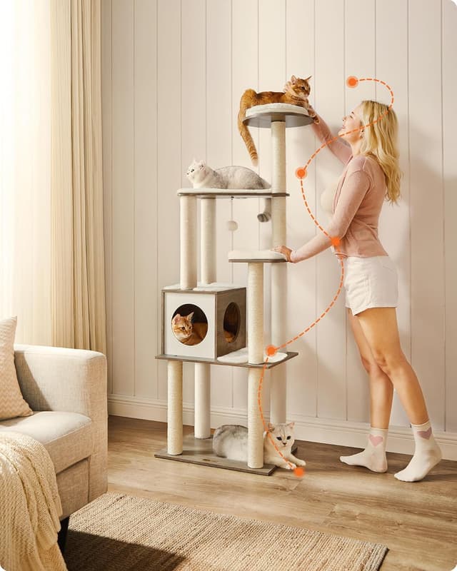 Detalle 2 de Feandrea Kratzbaum 165 cm