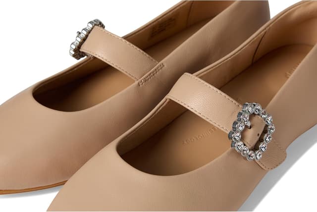 Detalle 2 de Fitflop Mary Jane women’s ballerina shoes in black