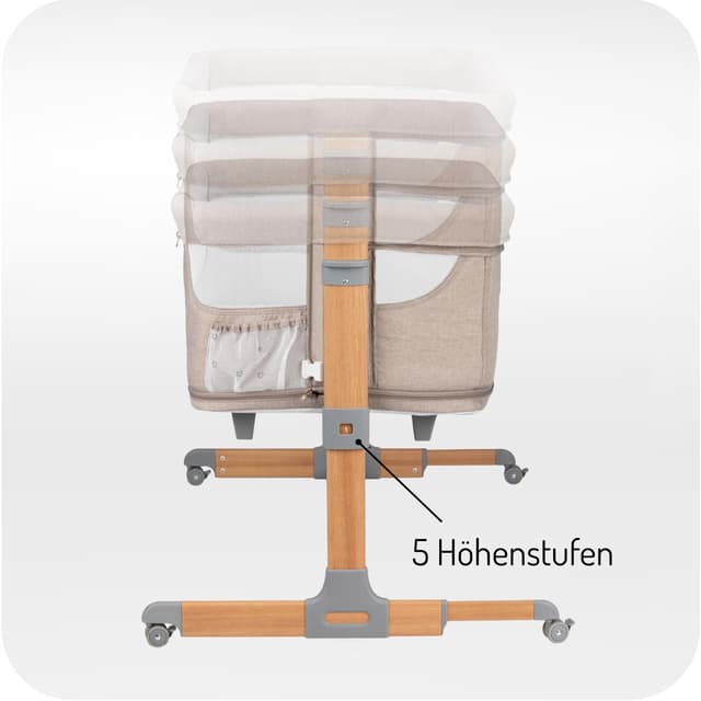 Thumbnail 4 de Momi SMART Bed 4-in-1 Beistellbett, bis 15 kg