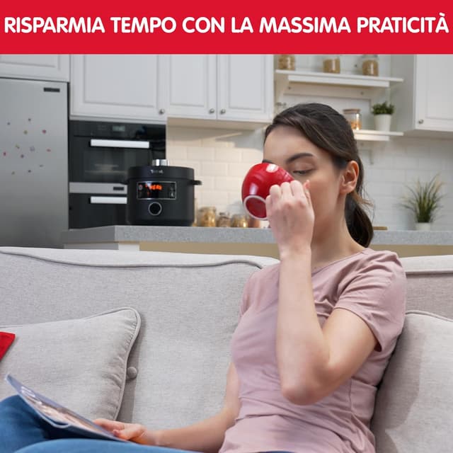 Detalle 1 de Moulinex CE7548 multicooker a pressione da 5 litri