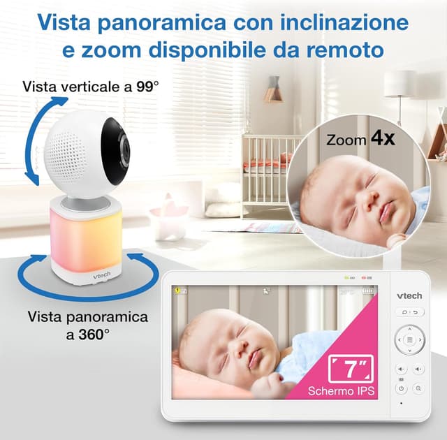 Thumbnail 3 de VTech VM7468-2 Baby monitor video 7