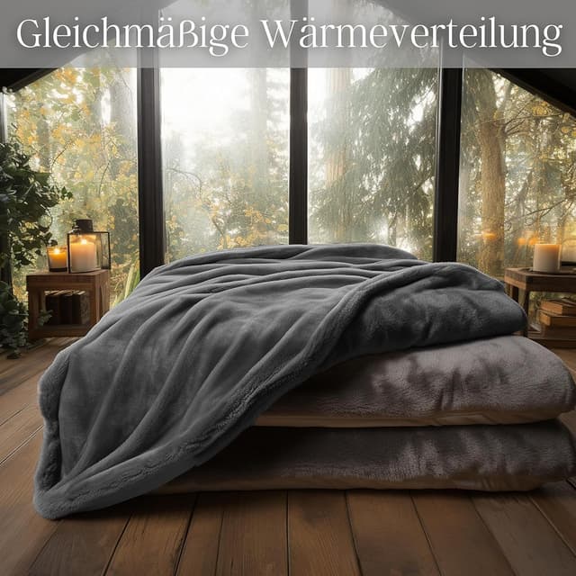 Thumbnail 6 de Steinborg Elektrische Kuscheldecke 180x130 cm