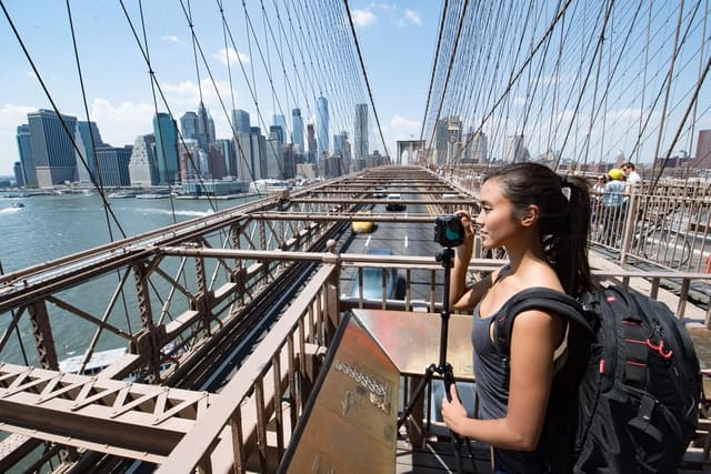 Thumbnail 1 de Manfrotto MKELES5CF-BH Element Traveller Treppiede 6 kg