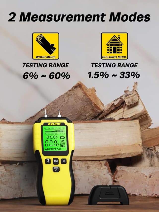 Detalle de Moisture Dampness Meter 8-mode pin-type