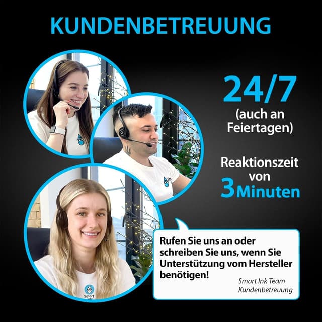 Detalle de Smart Ink kompatible Druckerpatronen als Ersatz für HP 934XL/935XL (4er-Set: Schwarz, Cyan, Magenta, Gelb) für OfficeJet Pro