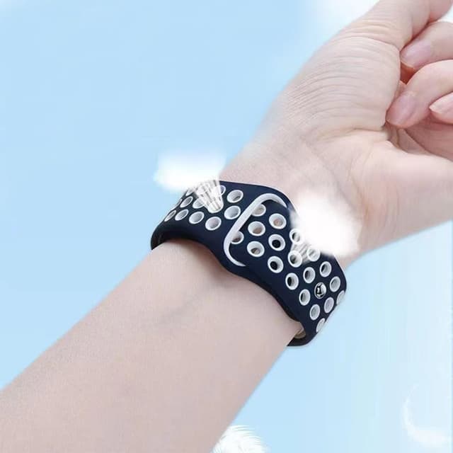 Detalle 2 de BYISYUE breathable 20mm silicone sport watch strap for Samsung Galaxy Watch (various sizes)