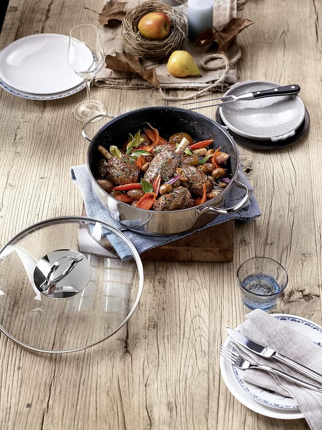 Thumbnail 1 de WMF Devil - Rustidiera 28 cm con Tapa de Cristal 🍽