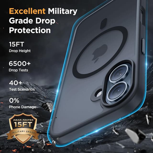 Thumbnail 4 de Miracase iPhone 17 Case with MagSafe 9H+ Screen Protector 🛡