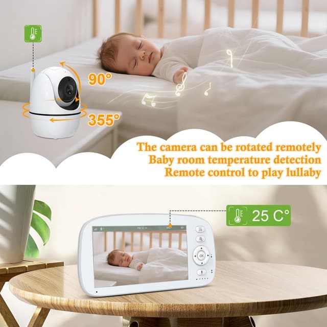 Thumbnail 6 de LEMFO Baby Monitor 5.0" IPS, 30h battery
