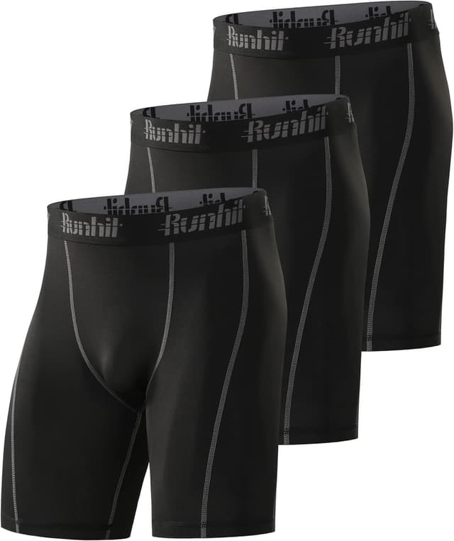 Thumbnail 4 de Runhit Compression Shorts 3 Pack for Men