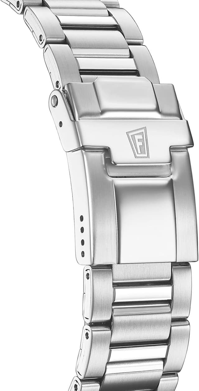 Detalle 2 de Festina Timeless Chronograph F20560/4 para hombre: cronógrafo analógico de acero 316L y 10 ATM