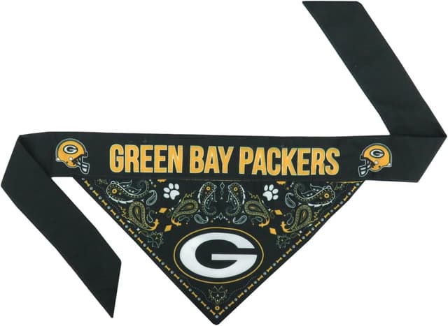 Detalle 2 de Littlearth NFL Reversible Pet Bandana (Officially Licensed), Sizes XS to XL