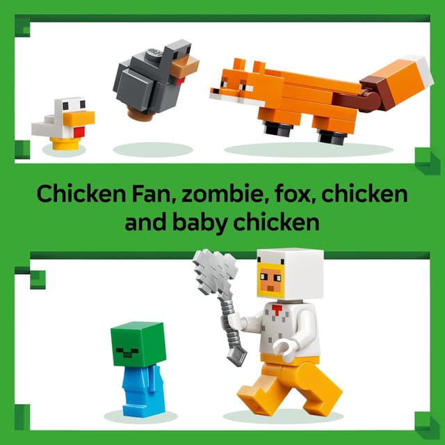 Thumbnail 4 de LEGO Minecraft Chicken Farm 21585