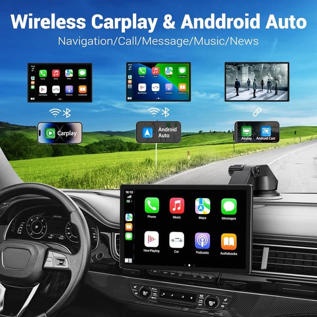 Detalle 2 de HAUXIY Q9S 9" Carplay Screen