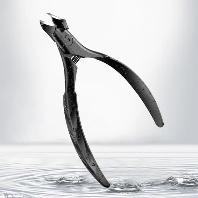 Detalle 2 de FERYES Wide Jaw Thick Toenail Clippers for Thick Toenails with Catcher (Precision Stainless Steel)