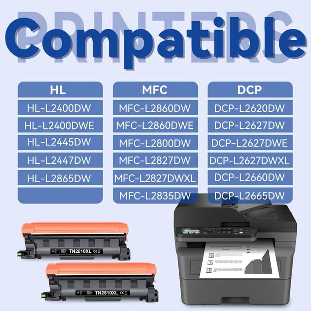 Detalle 2 de Lemero TN2510XL toner compatibile 3000 pagine 🖨