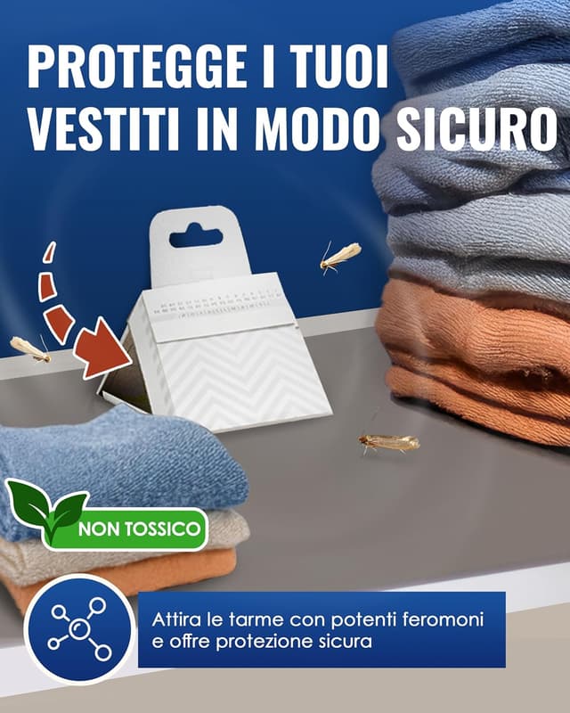 Thumbnail 3 de PIC Trappola ai feromoni anti tarme per vestiti
