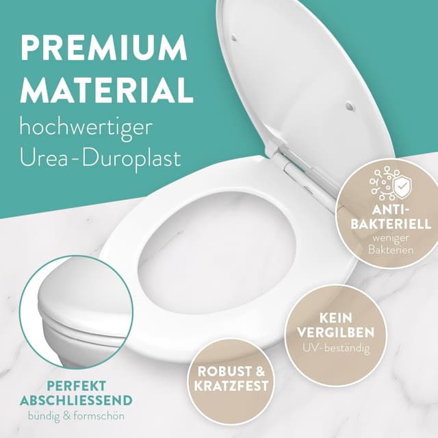 Thumbnail 5 de Benkstein Toilettendeckel oval mit Absenkautomatik