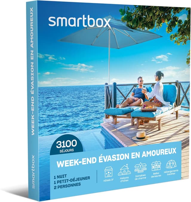 Thumbnail 4 de Smartbox Coffret cadeau 2 jours pour 2