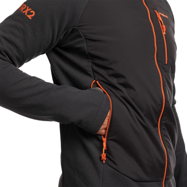 Detalle de Trangoworld TRX2 Hybrid LT Pro chaqueta de hombre para montaña invernal