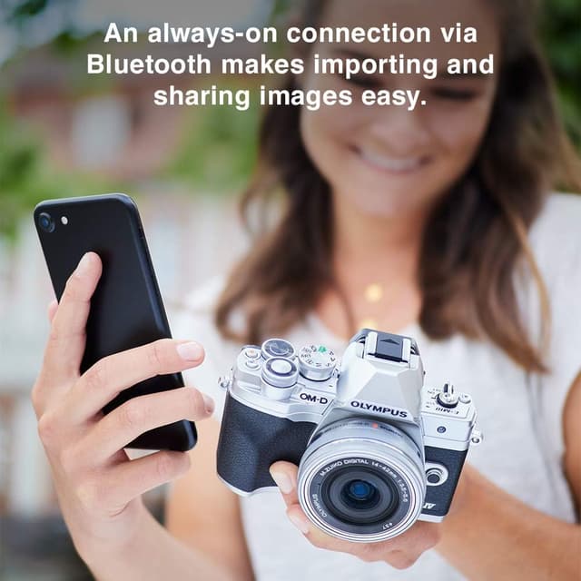 Thumbnail 4 de OM SYSTEM Olympus E-M10 Mark IV 20MP camera