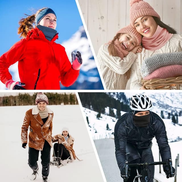 Thumbnail 5 de I Kua Fly Thermal Snood Unisex Fleece Neck Warmer