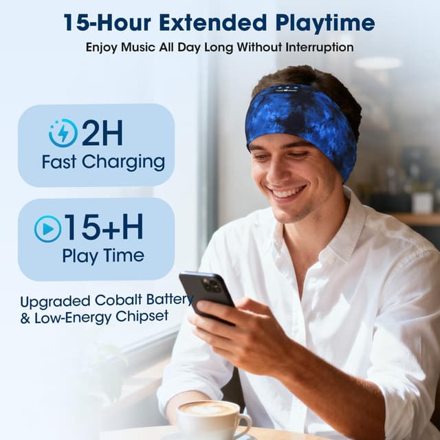 Thumbnail 5 de LC-dolida Schlafkopfhörer 15 Stunden