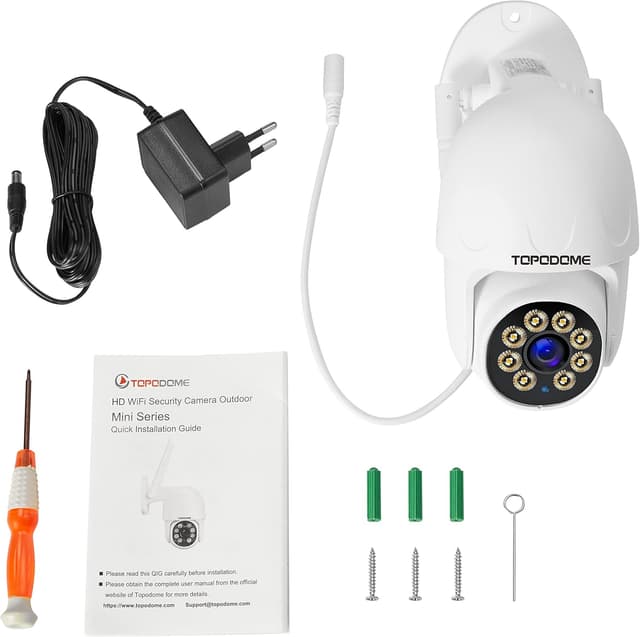 Detalle 2 de Topodome S50B WiFi 1080P, telecamera 360°