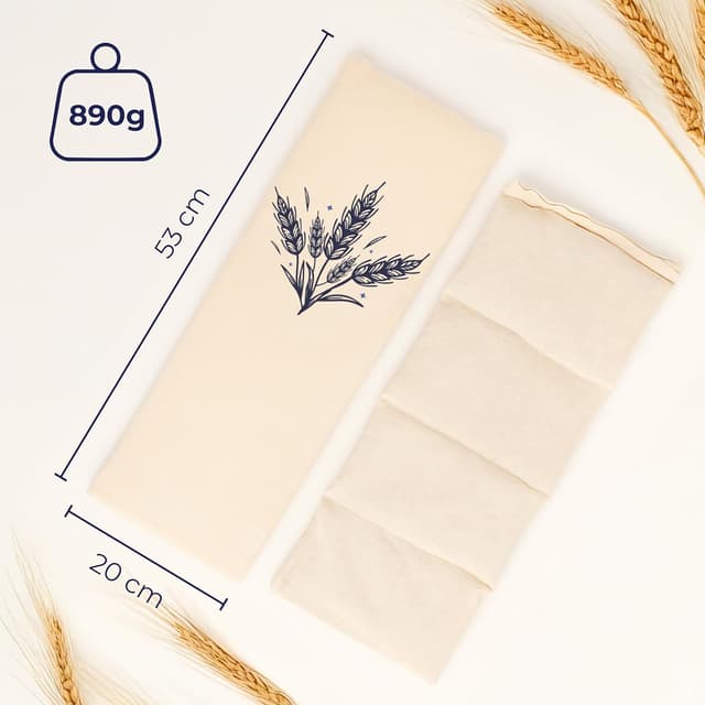 Detalle 2 de Dreamzie Körnerkissen Mikrowelle 20x53 cm