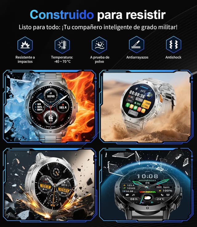 Thumbnail 5 de FITFLEX EF14 Reloj Inteligente con Llamada