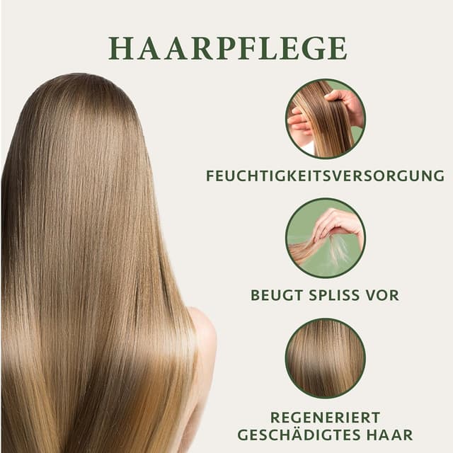 Detalle de Satin Naturel Bio Jojobaöl kaltgepresst (200 ml) – 100% reines Jojobaöl für Gesicht, Körper, Haare & Nägel