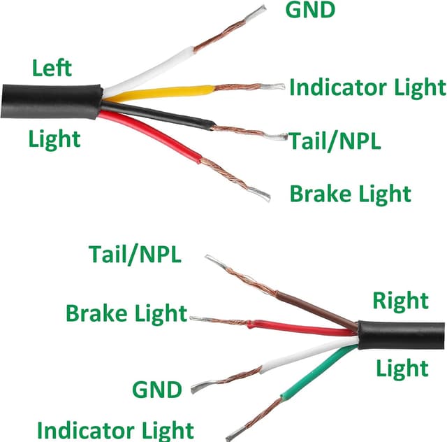 Thumbnail 3 de AGRISHOP 12/24V LED Trailer Lights 4Function 🚚