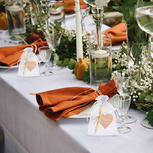 Thumbnail 6 de Zidoley 30 Stück Gastgeschenke Holz Kugelschreiber