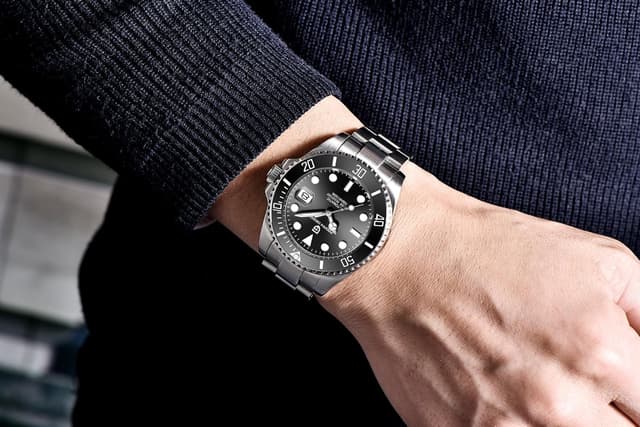 Detalle de Pagani Design PD1639 orologio da uomo automatico business impermeabile 43 mm con vetro zaffiro e NH35A