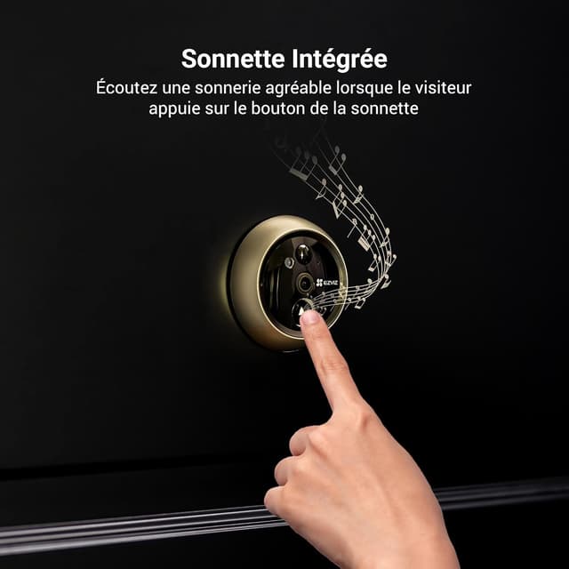 Thumbnail 5 de EZVIZ DP2C Judas de Porte Caméra 1080P