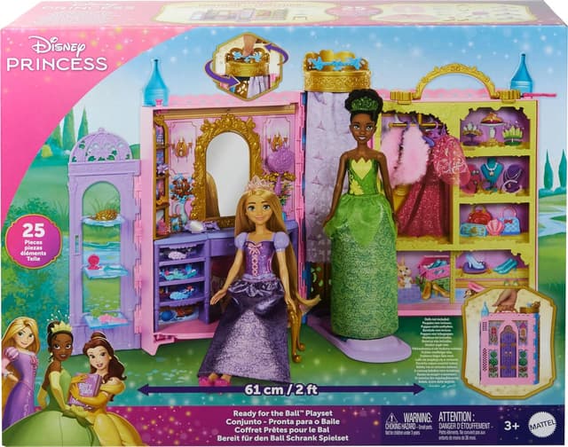 Detalle de Disney Princess Closet playset with 25 accessories