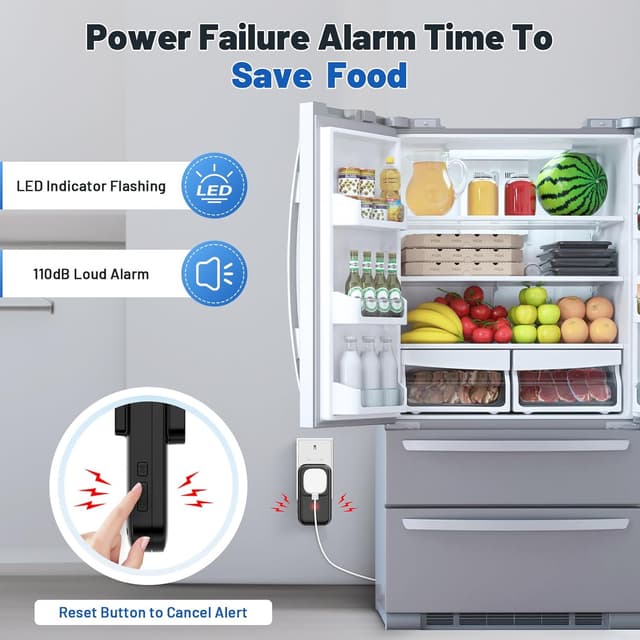 Detalle de COTINSE power failure alarm 110db