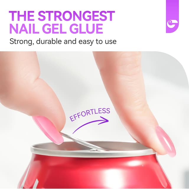 Thumbnail 4 de Gelike ec Pegamento Uñas Postizas 6 en 1 💅 Fuerte y Clear