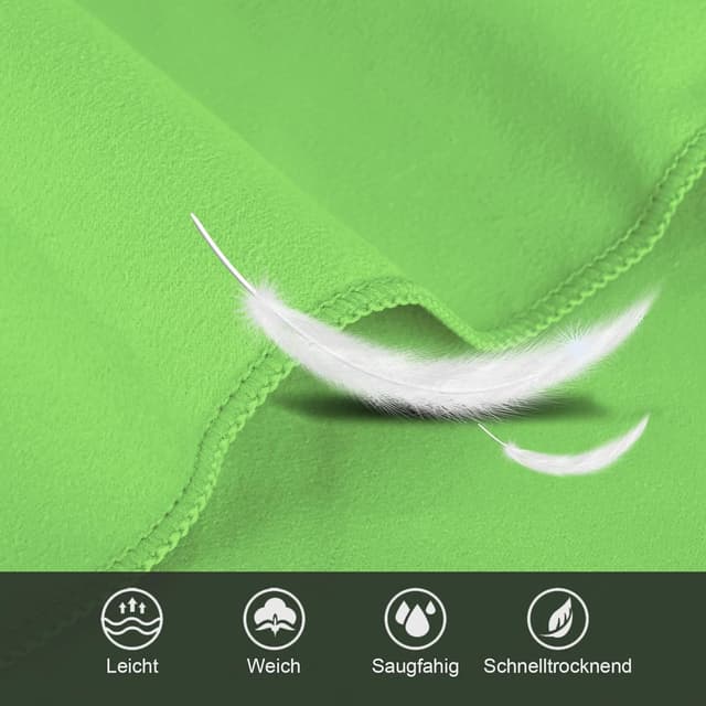 Detalle 2 de Fosdaling Mikrofaser Handtuch-Set 3-tlg