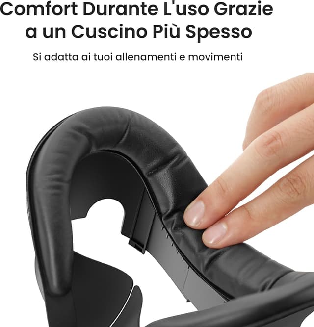 Detalle de KIWI design V3 interfaccia facciale con 2 pad per Meta/Oculus Quest 3 (non per Quest 3S)