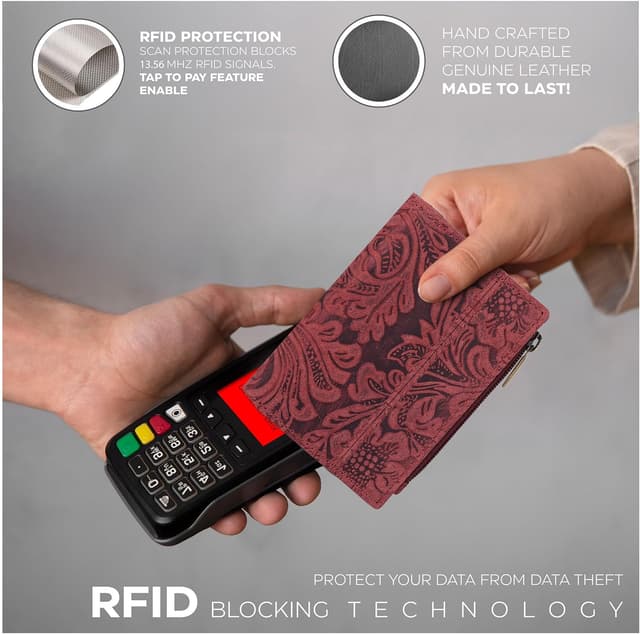 Detalle 2 de Oak Leathers RFID wallet 4.2 x 3.4