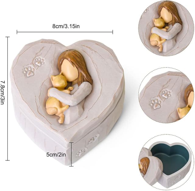 Detalle 2 de thovorrnl Orange Cat Memorial Box