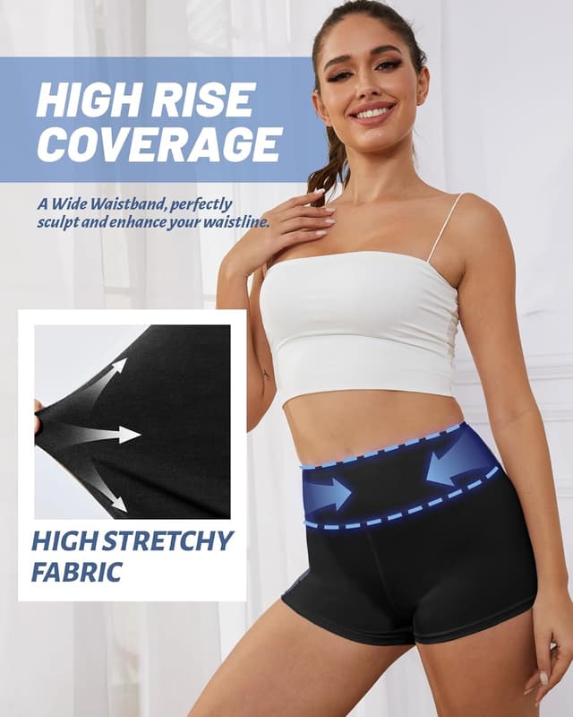 Thumbnail 3 de NexiEpoch 2-Pack Biker Shorts