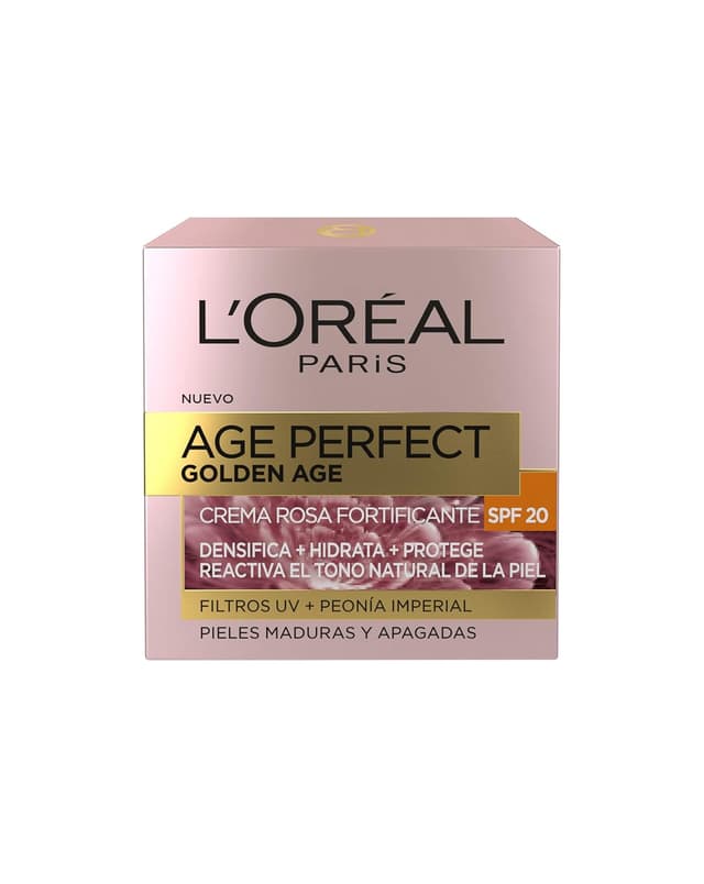 Detalle de L’Oréal Gold.Age SPF20 Creme (50 ml) – Feuchtigkeitspflege für gepflegte, strahlende Haut