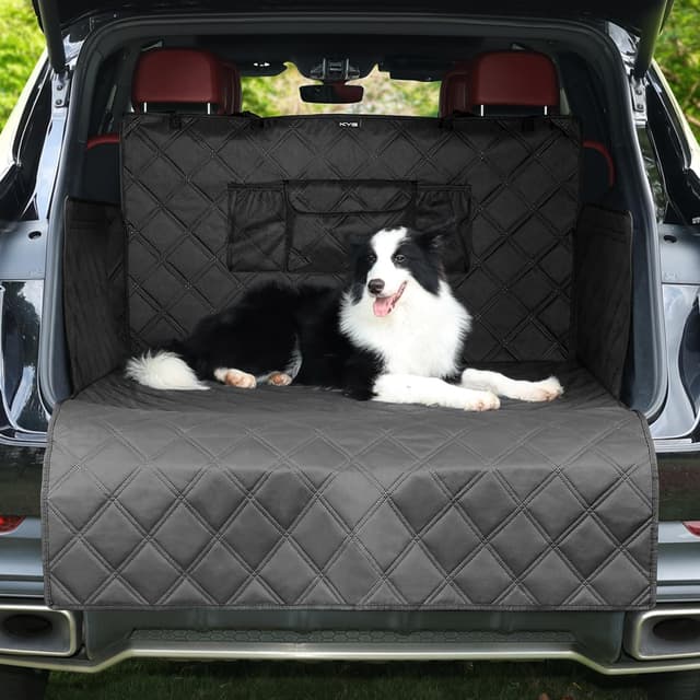 Detalle de KYG XL Car Boot Protector for Dogs (Non-slip waterproof liner) 190 x 105 x 38cm