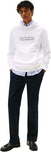 Detalle de Tommy Hilfiger Brand Love Hoodie XXL blanco