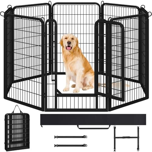 Imagen de Yaheetech Parc pour chien 68 x 100 cm en OfertitasTOP