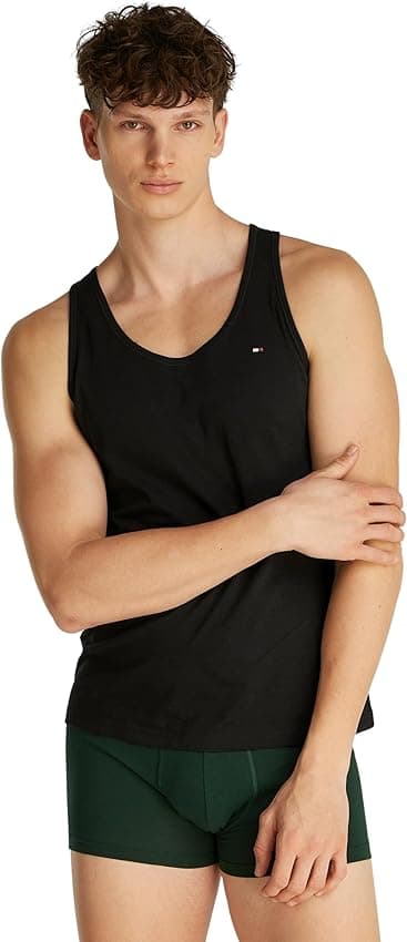 Detalle 2 de Tommy Hilfiger Camisetas de Tirantes Pack 3 XS