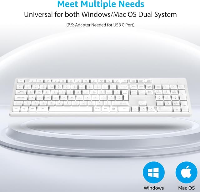 Thumbnail 6 de LeadsaiL Wireless Keyboard 2.4GHz set