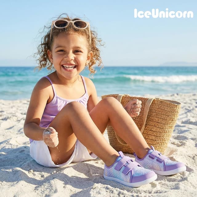Detalle 2 de IceUnicorn Barfußschuhe Kinder – breite Barefoot-/Aquaschuhe für Jungen & Mädchen